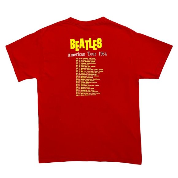 Retro Beatles 1964 American Tour T-shirt - Picture 2 of 4